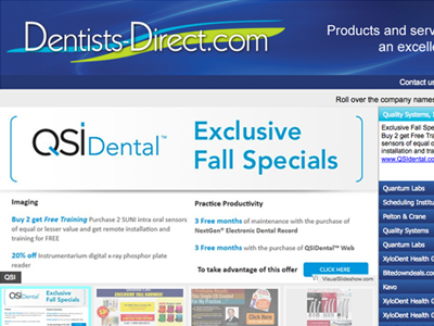 Website for Dentists-Direct Marketing