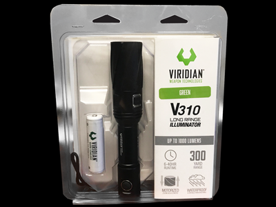 Viridian Long Range Illuminator Clam Shell Packaging