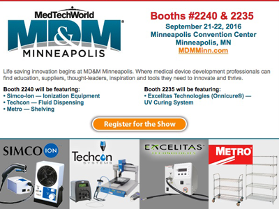 MD&M Tradeshow Email for Production Automation